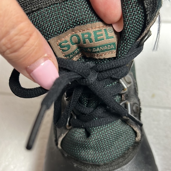 SOREL hunter green/black men’s size 8 - Picture 4 of 9